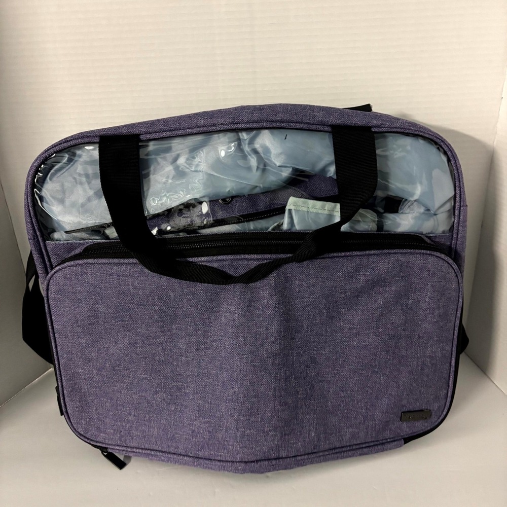 Teamoy Insulated Lunch Bag Gray Thermal Cooler Tote Work School Travel Zipper